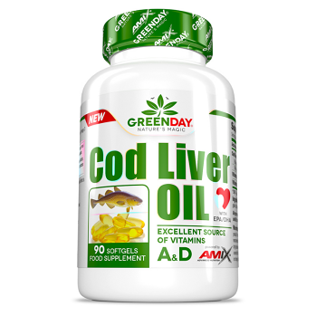 GREENDAY Cod liver oil 90 kapsúl