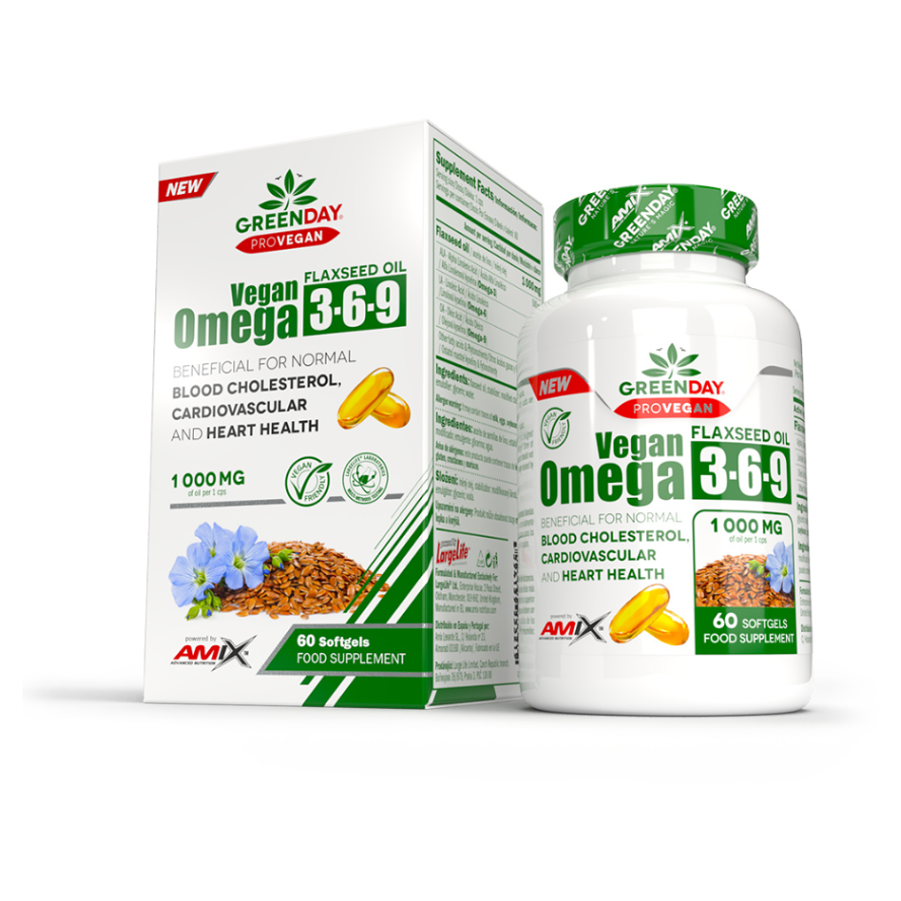 AMIX ProVegan Omega 3-6-9, 60 kapsúl kúpite na Mojalekaren.sk