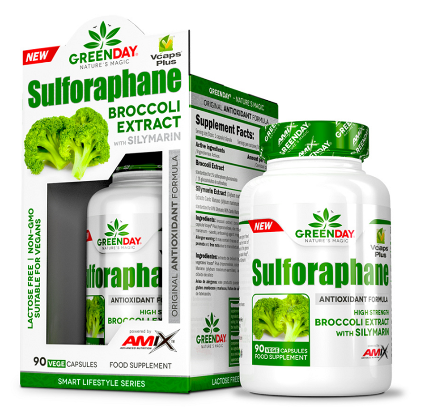 GREENDAY Sulforaphane 90 kapsúl kúpite na Mojalekaren.sk