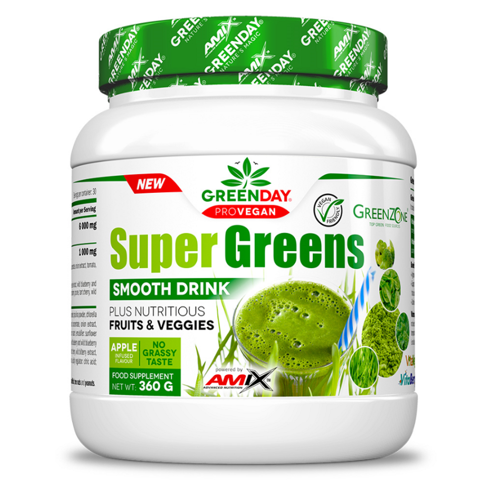 GREENDAY Super greens smooth drink 360 g