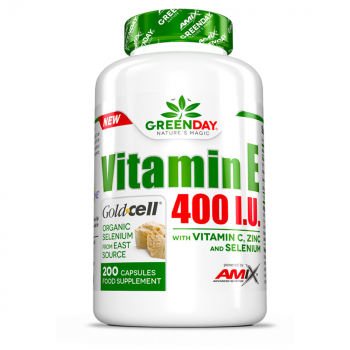 GREENDAY Vitamín E 400 I.U. LIFE+ 200 kapsúl