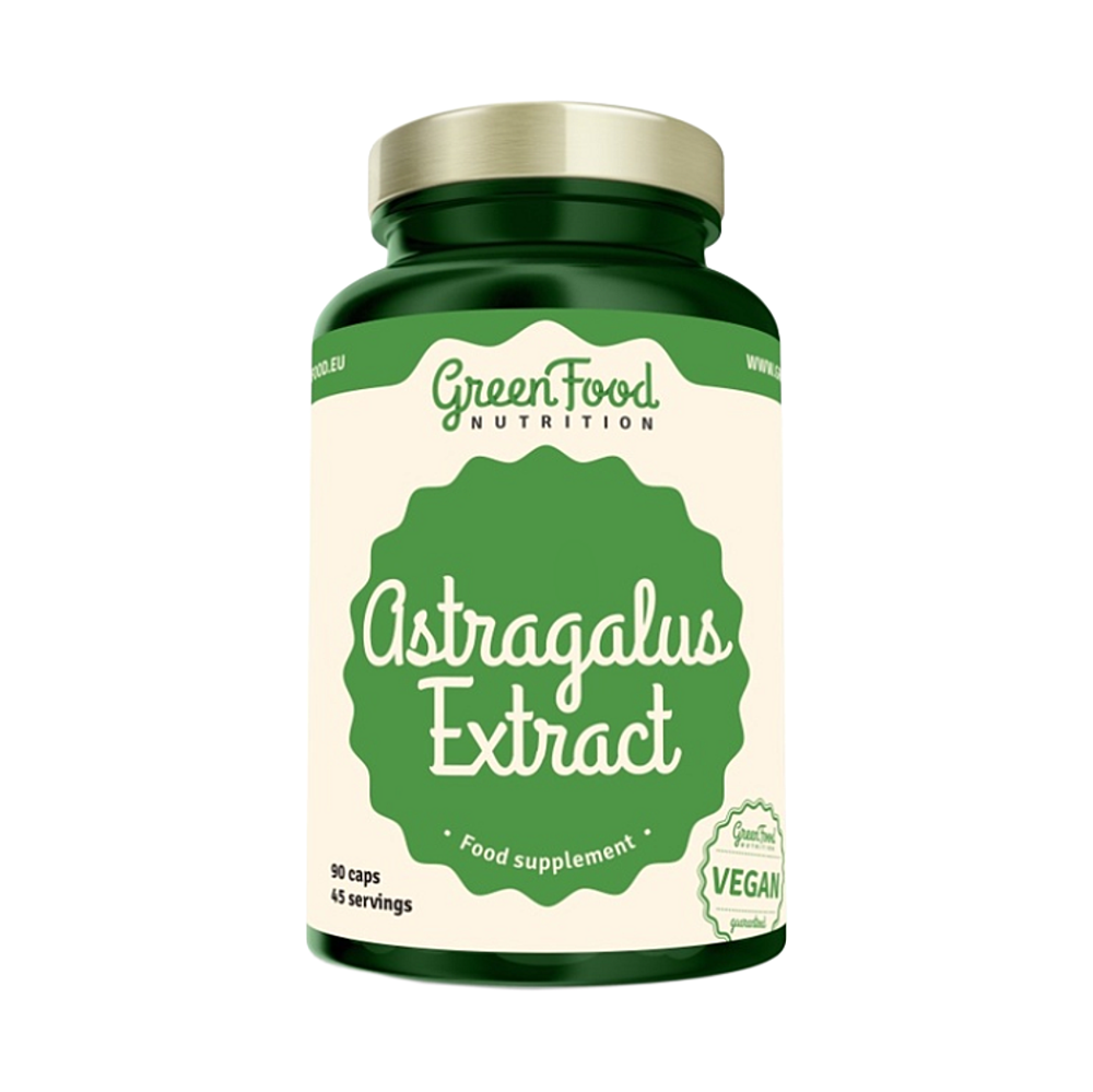 GreenFood Nutrition Astragalus Extract kapsuly pre vašu pohodu 90 cps kúpite na Mojalekaren.sk