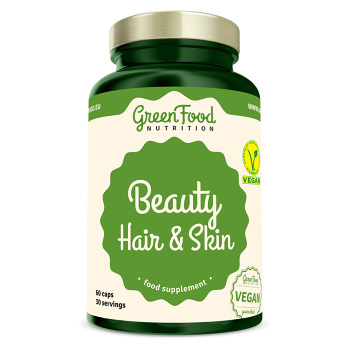 GREENFOOD NUTRITION Beauty Hair & Skin 60 kapsúl