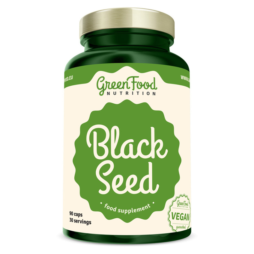 GreenFood Nutrition Black Seed podpora trávenia 90 cps kúpite na Mojalekaren.sk