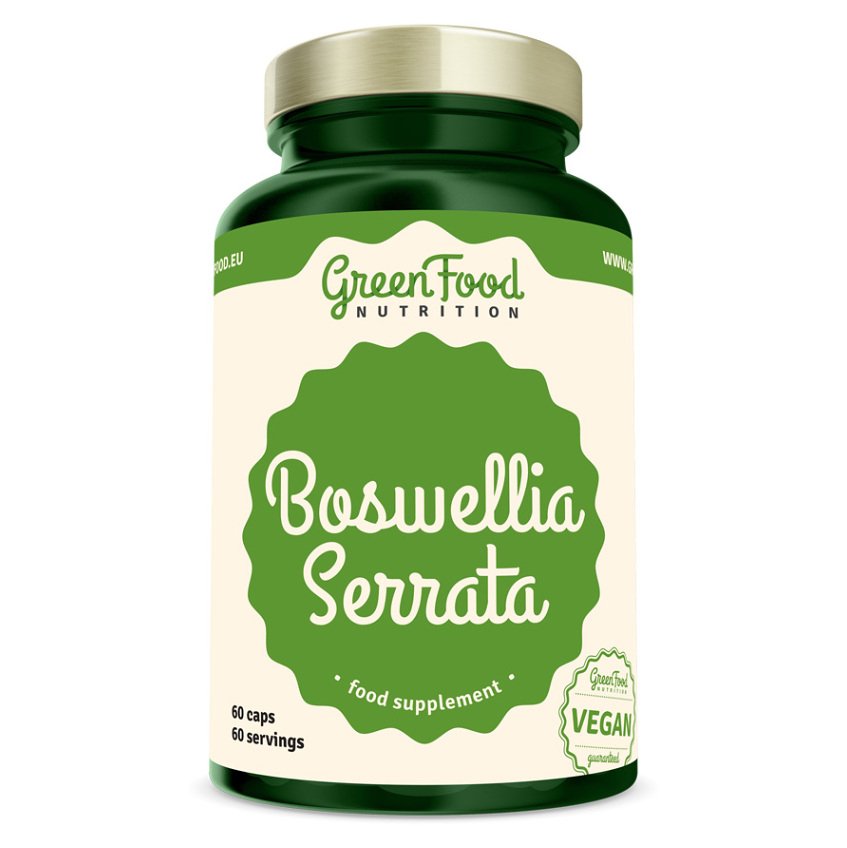 GreenFood Nutrition Boswellia Serrata podpora imunity 60 cps kúpite na Mojalekaren.sk