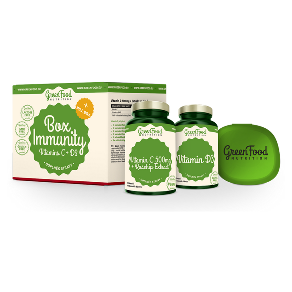 GreenFood Nutrition Immunity Box darčeková sada na podporu imunitného systému kúpite na Mojalekaren.sk