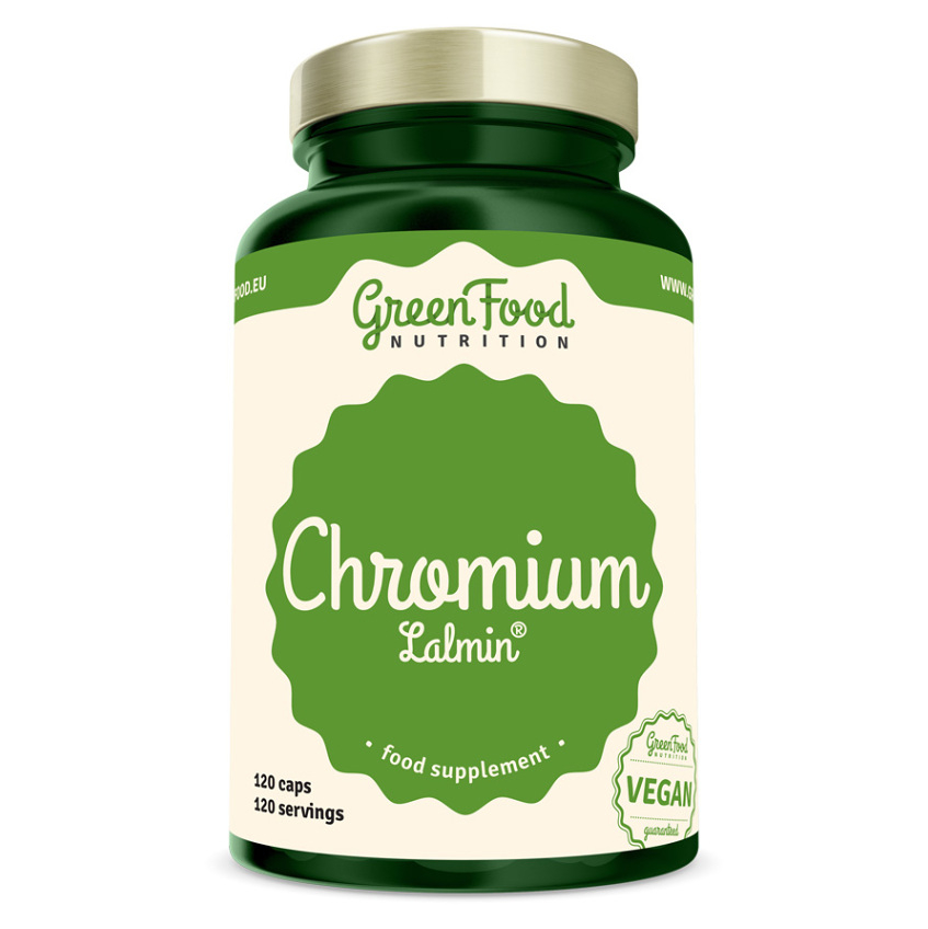 GreenFood Nutrition Chromium Lalmin® kapsuly s minerálmi 120 cps