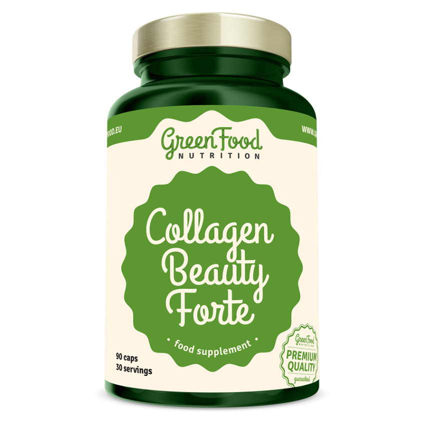 GreenFood Nutrition Collagen Beauty Forte kapsuly pre krásne vlasy, pleť a nechty 108 g