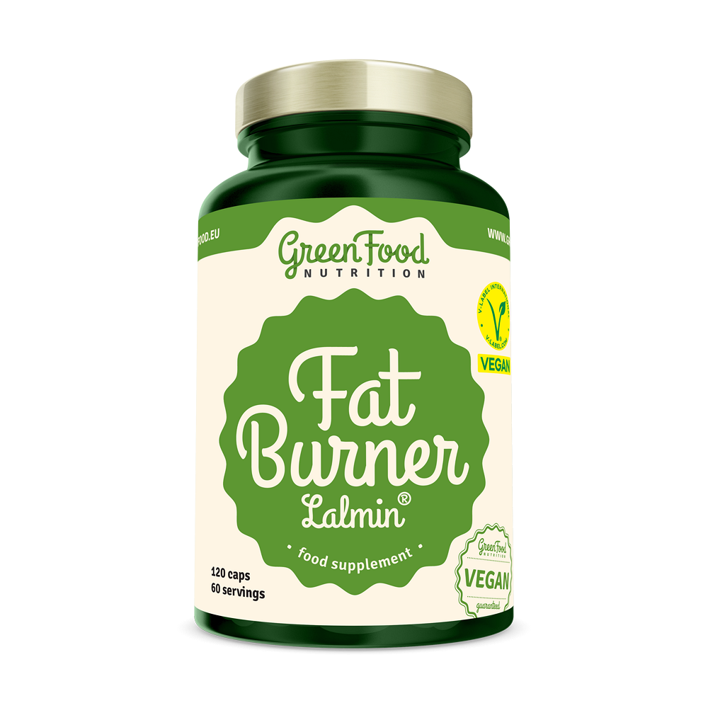 GreenFood Nutrition Fat Burner Lalmin® výživový doplnok pre športovcov 120 cps