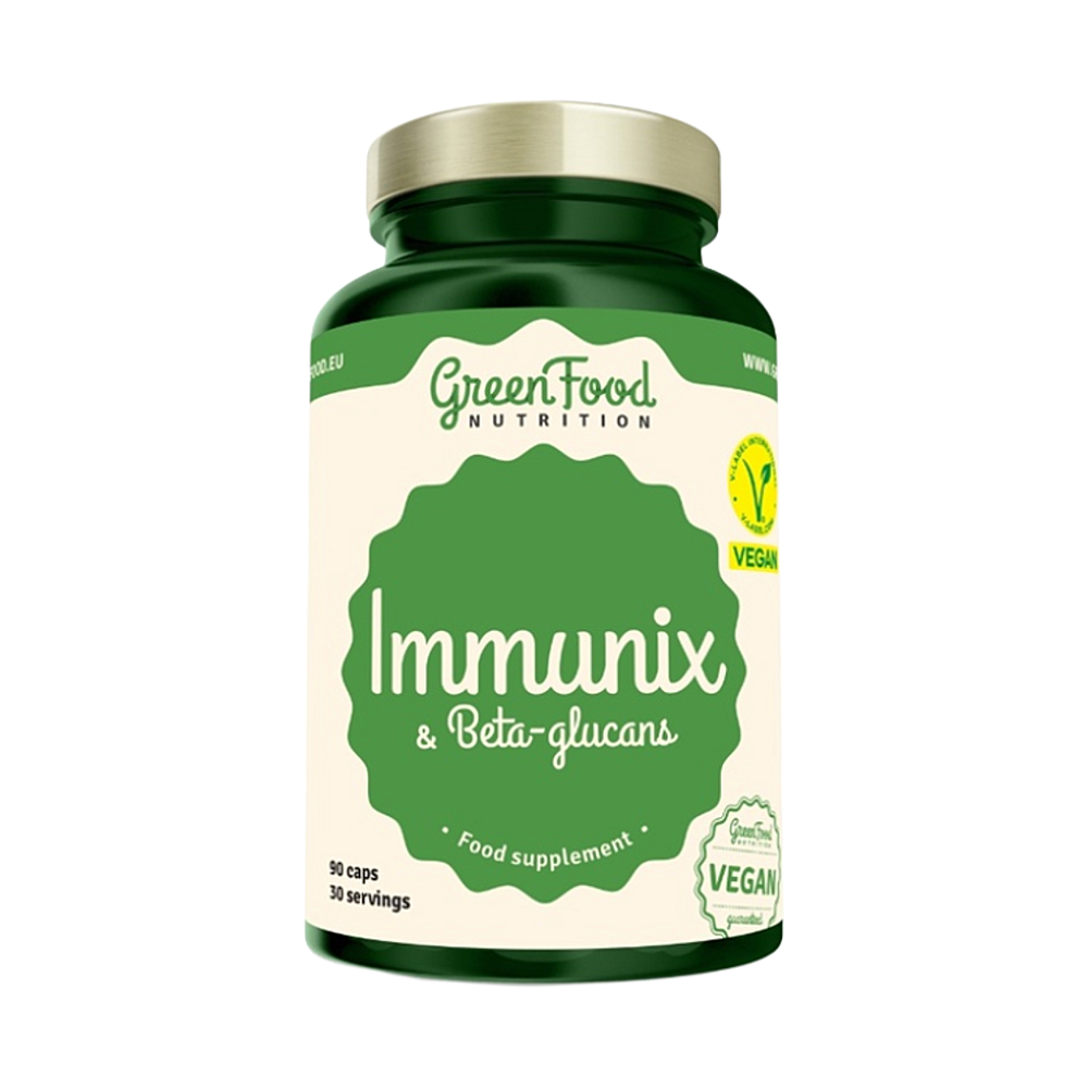 GREENFOOD NUTRITION Immunix & beta-glucans 90 kapsúl kúpite na Mojalekaren.sk