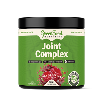 GREENFOOD NUTRITION Joint Complex juicy raspberry 285 g (Doplnky stravy na kĺby)