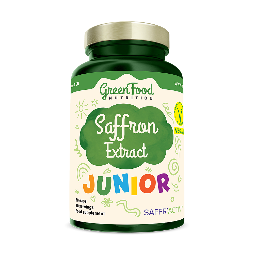 GreenFood Nutrition Junior Saffron Extract vitamíny 55 g