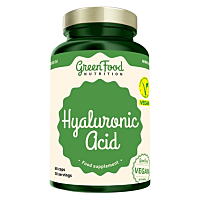 GREENFOOD NUTRITION Kyselina hyalurónová 60 kapsúl