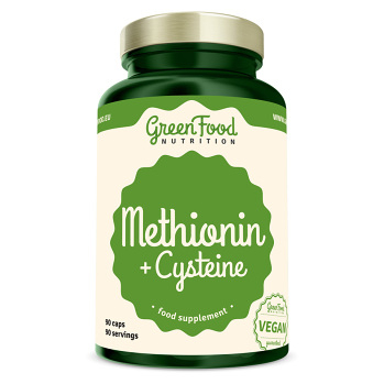 GREENFOOD NUTRITION Metionín + cysteine 90 kapsúl