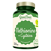 GREENFOOD NUTRITION Metionín + cysteine 90 kapsúl