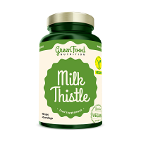 GREENFOOD NUTRITION Milk thistle 90 kapsúl