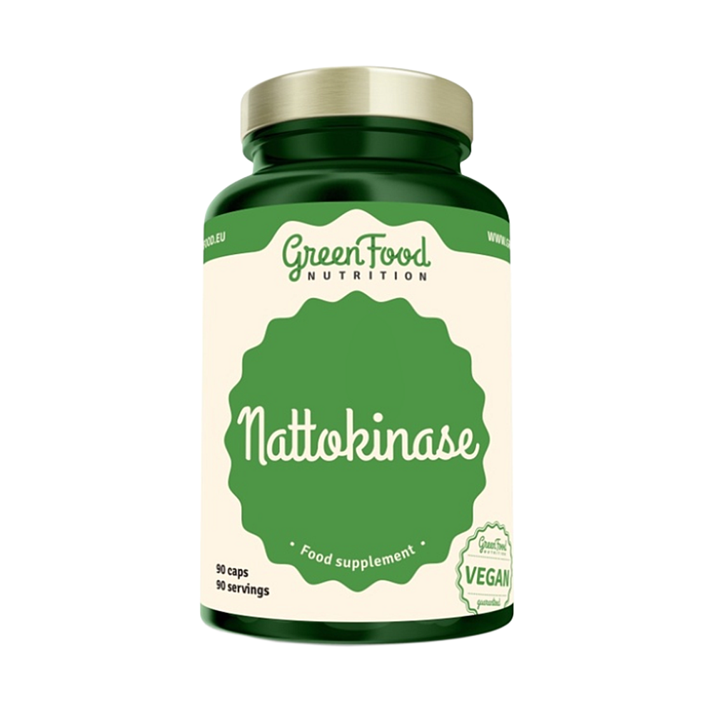 GreenFood Nutrition Nattokinase výživový doplnok pre vašu pohodu 90 cps kúpite na Mojalekaren.sk