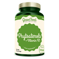 GREENFOOD NUTRITION Phytosterols vitamín B5 90 kapsúl