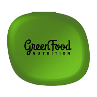 GREENFOOD NUTRITION Pillbox na kapsuly zelený 1 kus