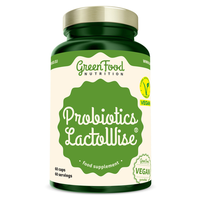 GreenFood Nutrition Probiotics LactoWise® kapsuly s probiotikami 60 cps