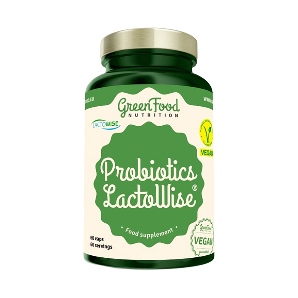 GreenFood Nutrition Probiotics LactoWise® kapsuly s probiotikami 60 cps