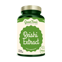 GREENFOOD NUTRITION Reishi extract 120 kapsúl
