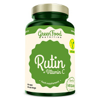 GREENFOOD NUTRITION Rutín a vitamín C 90 kapsúl
