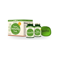 GREENFOOD NUTRITION Senior Immunity Forte SeniorVit 60 kapsúl a Vegan Omega 3,6,9 60 kapsúl + PILLBOX