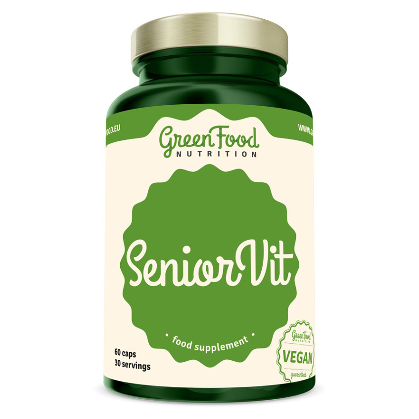 GREENFOOD NUTRITION SeniorVit 60 kapsúl kúpite na Mojalekaren.sk