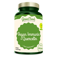 GREENFOOD NUTRITION Vegan immunix + Quercetin 60 kapsúl