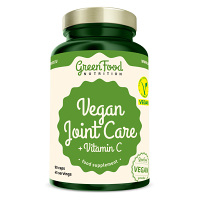 GREENFOOD NUTRITION Vegan joint care + vitamín C 90 kapsúl