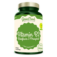 GREENFOOD NUTRITION Vitamín B2 riboflavín 5'phosphat 60 kapsúl