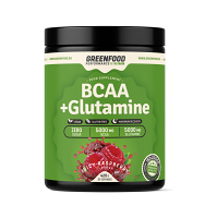 GREENFOOD NUTRITION Performance BCAA + glutamine šťavnatá malina 420 g
