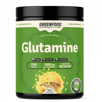 GREENFOOD NUTRITION Performance glutamine šťavnatý melón 420 g