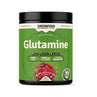 GREENFOOD NUTRITION Performance glutamine šťavnatá malina 420 g