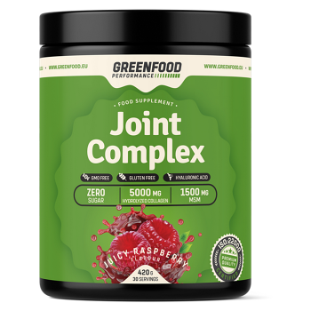 GREENFOOD NUTRITION Performance joint complex šťavnatá malina 420 g