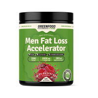 GREENFOOD NUTRITION Performance men fat loss accelerator šťavnatá malina 420 g