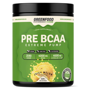 GREENFOOD NUTRITION Performance pre BCAA šťavnatý melón 420 g