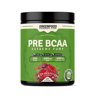 GREENFOOD NUTRITION Performance pre BCAA šťavnatá malina 420 g