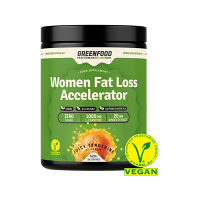 GREENFOOD NUTRITION Performance women fat loss accelerator šťavnatá mandarínka 420 g