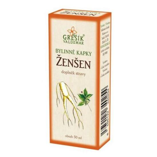 GREŠÍK Ženšen bylinné kvapky 50 ml kúpite na Mojalekaren.sk