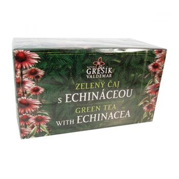 Grešík Zelený čaj s echinaceou ns 20x1.5 g prebal