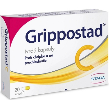 GRIPPOSTAD C 200 mg 20 cps (Lieky na teplotu u dospelých)