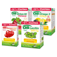 GS Vitamíny a výživové doplnky so zľavou