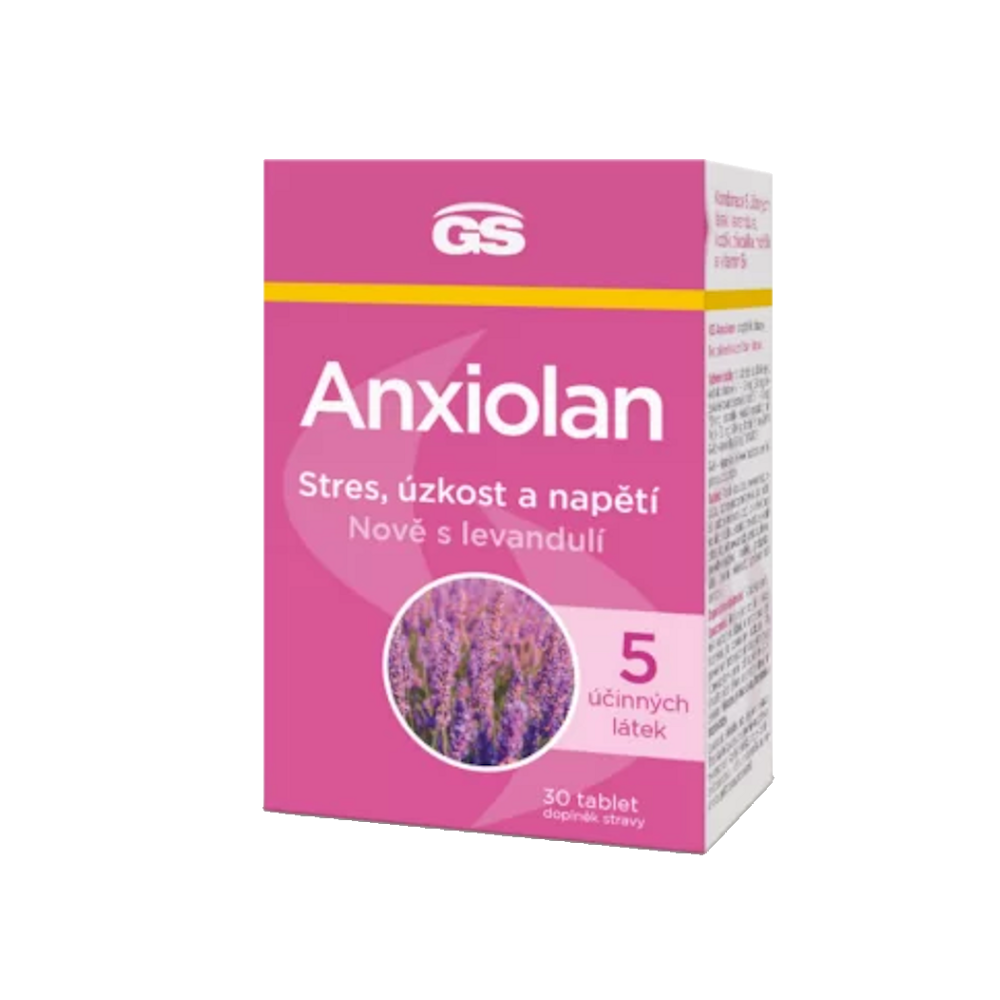 GS Anxiolan s levanduľou 30 tabliet kúpite na Mojalekaren.sk
