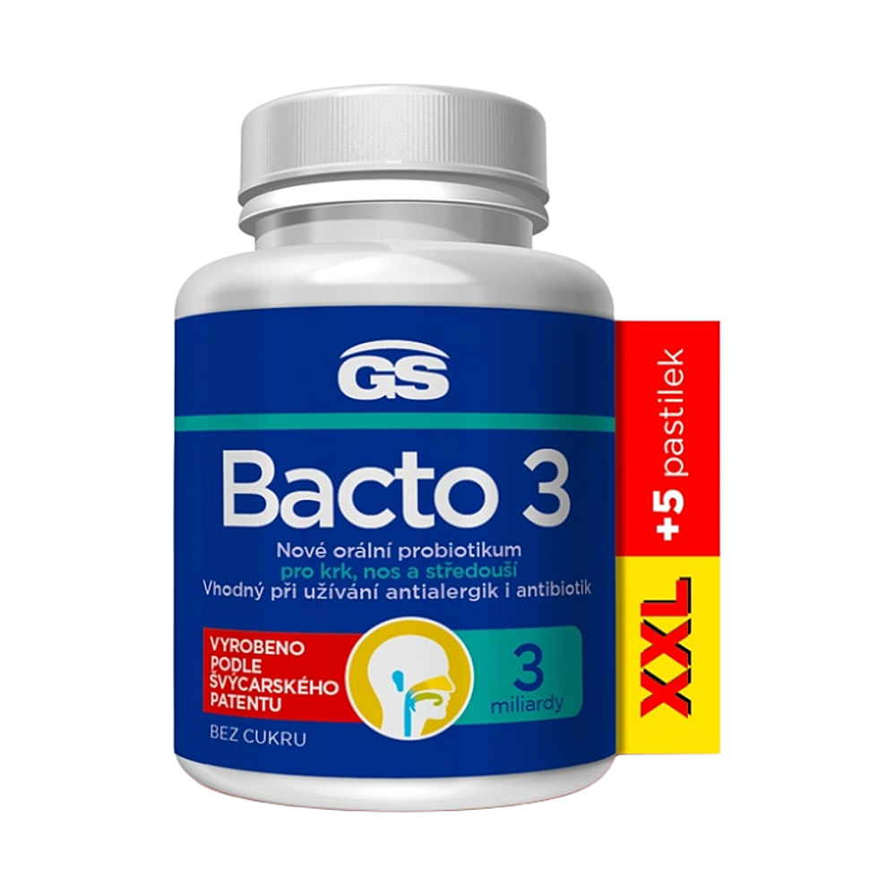 GS Bacto 3 XXL 20+5 pastiliek