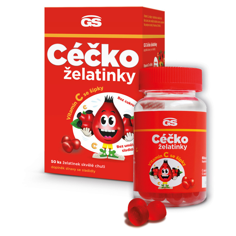 GS Céčko želatínky 50 kusov