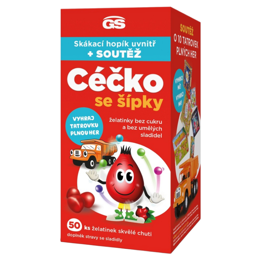 GS Céčko so šípkami žuvacie tablety s vitamínom C bez cukru 50 ks kúpite na Mojalekaren.sk