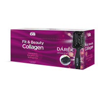 GS Fit & beauty collagen DUOPACK 50 + 50 kapsúl + DARČEK kefa na vlasy