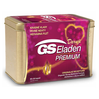 GS Eladen Premium v plechovej krabičke 90 kapsúl